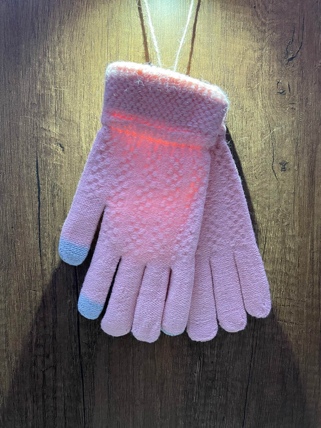 قفازات اللمس الذكية المحبوكة