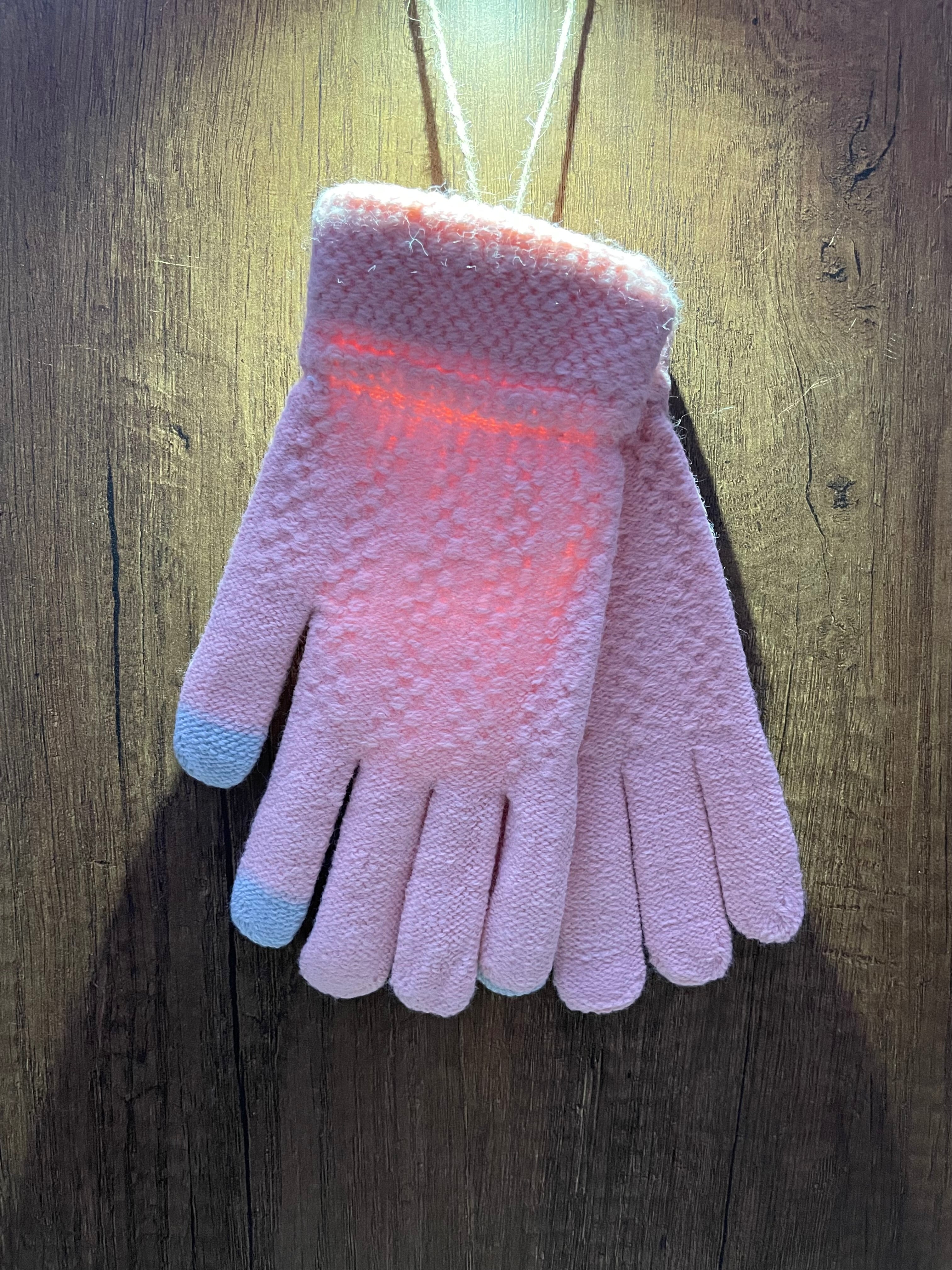 قفازات اللمس الذكية المحبوكة